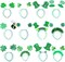 12 Pcs St. Patrick's Day Headband Leprechaun Headband Shamrock Green Headband-St. Patrick’s Day Party Favors